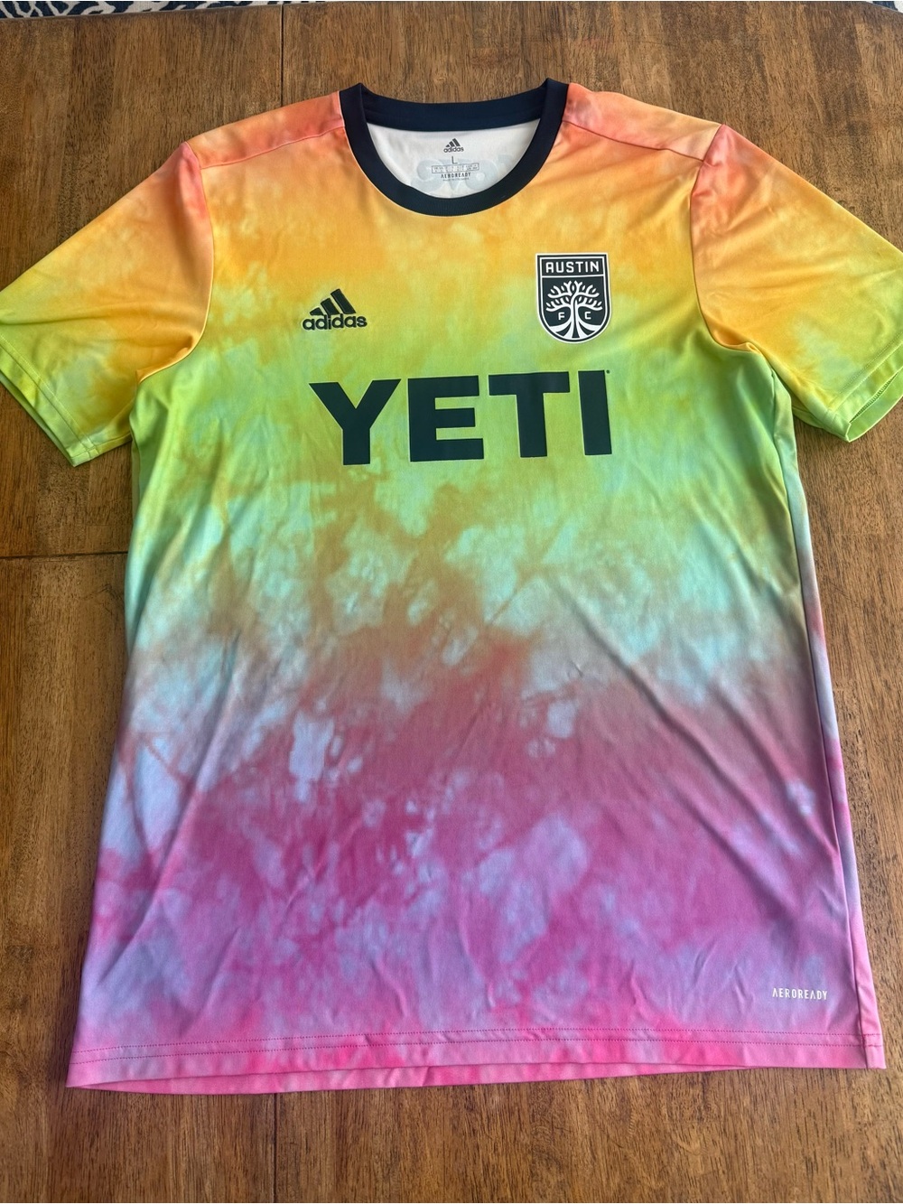 Adidas Soccer Jersey Austin FC Love Unites Pride Jersey Men’s Size Large